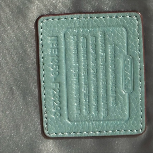 Coach Turquoise Leather Hobo Bag - Picture 15 of 17